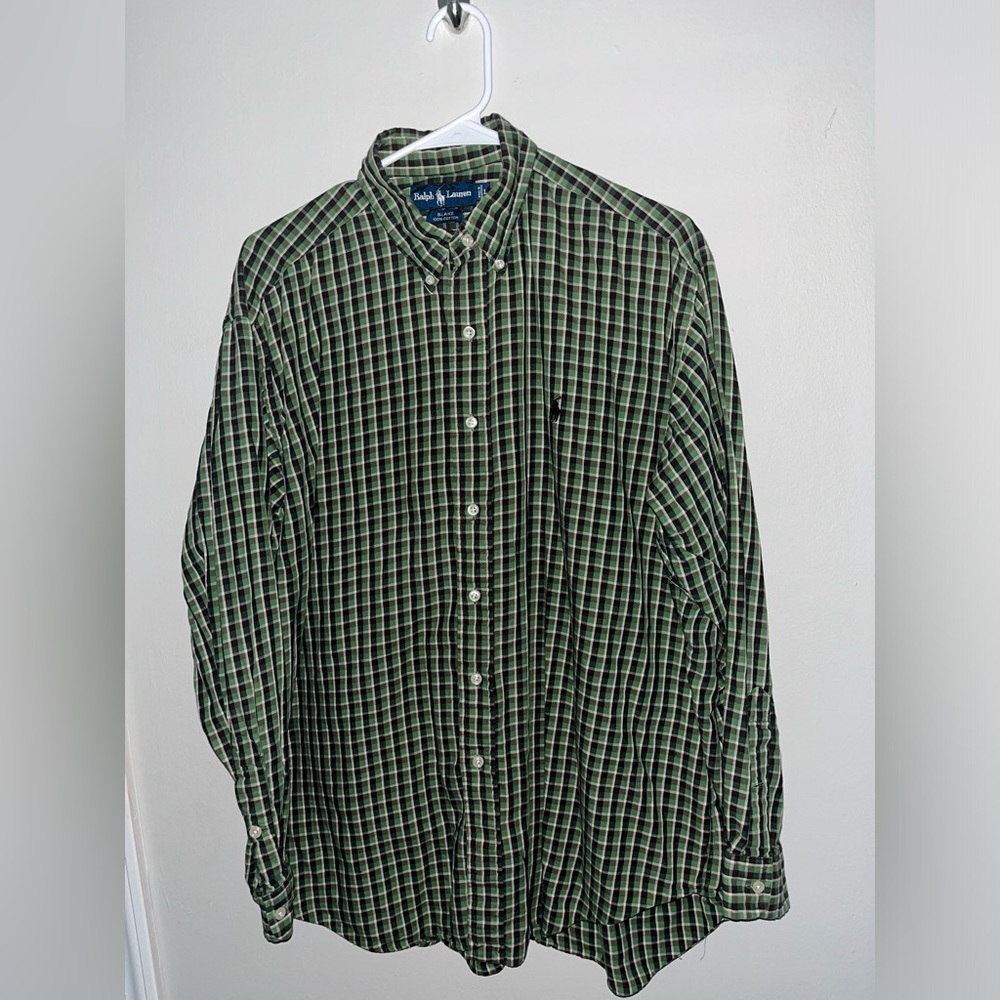 Ralph Lauren Polo Men's Size L Long Sleeve Button Up Shirts